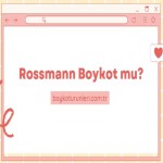 boykot listesi